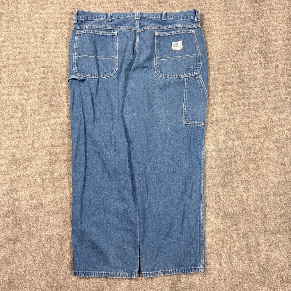 vintage liberty blues made in usa baggy carpenter jeans